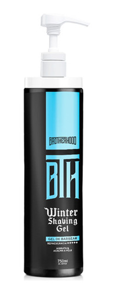 Shaving Gel De Barbear Winter Bth (pump Alta Vazão) 750ml 1 Shaving Gel De Barbear Winter Bth (pump Alta Vazão) 750ml 1