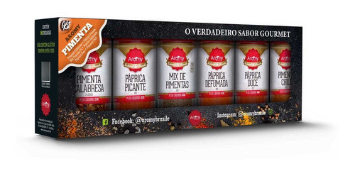 Kit Especial Mix De Pimenta - Aromy C/ 6 Unidades 0