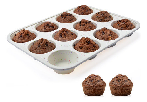Molde Para Magdalenas De Silicona Caketime, Marco Reforzado 0