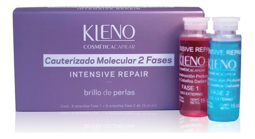 12 Ampollas Intensive Repair 2fase Kleno X15 Cc 0