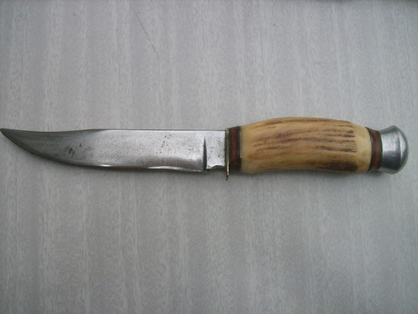 Antiguo Cuchillo Robert Klaas Solingen Alemania 12,6 Cm Caza 0