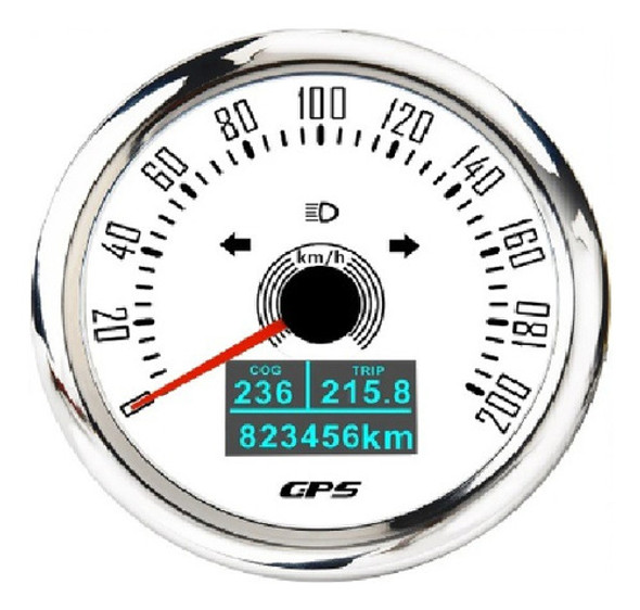 Cuenta Kilómetro Gps Digital + Antena Incluido 200k/h Oferta 0