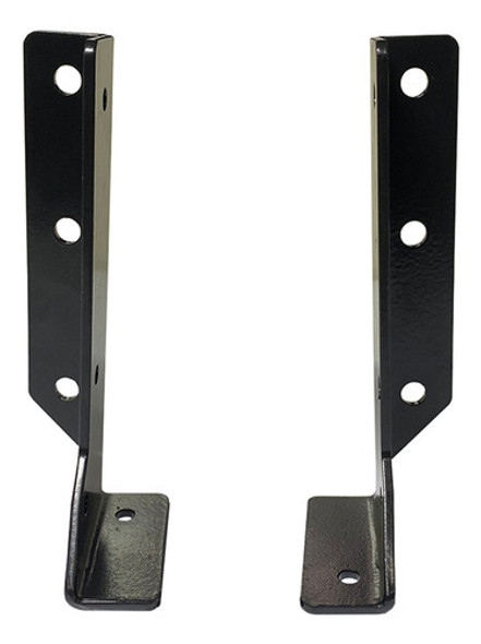 Suporte Viga Parede Pergolado Madeiramento 5x15cm Aço 2mm 1 Suporte Viga Parede Pergolado Madeiramento 5x15cm Aço 2mm 1