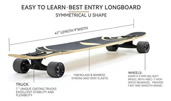 Backfire Premium Beginner Longboard Skateboard 1