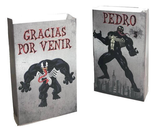 Bolsas Golosineras Personalizadas X 20 Venom 0