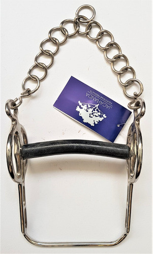 Jacaranda Freno Caballo Freno Liverpool Bocado Barra De Goma 0