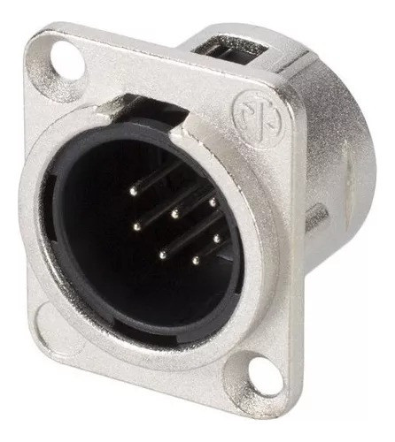 Ficha Conector Macho 7 Pines Neutrik Nc7mdl1 Ntk 0