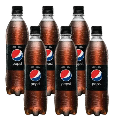 Pepsi Black 500ml Pack X6 Zetta Bebidas 0