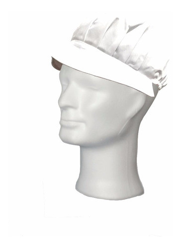 Cofia Con Visera Blanca 0