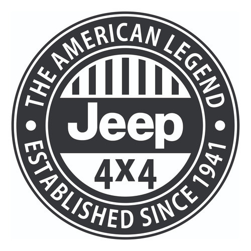 Calcos Jeep American Legend Since 1941 Renegade Cherokee 0