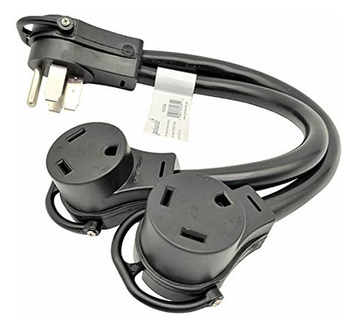 Divisor Parkworld 692354, Cable Adaptador Rv 50a A (2) 30a V 0