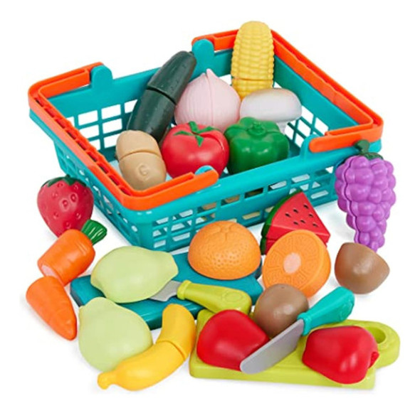 Battat Farmers Market Pretend - Juego De Juguetes 0 Battat Farmers Market Pretend - Juego De Juguetes 0