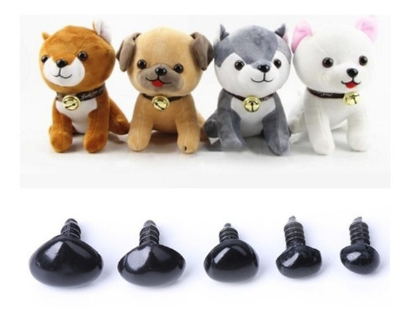 Hocico Nariz Seguridad Amigurumi Narices Muñeco X25 10*11 0