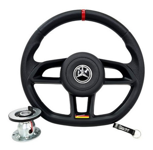 Volante Esportivo Gti Caminhão Mb 1620/ 709/ 1113 1