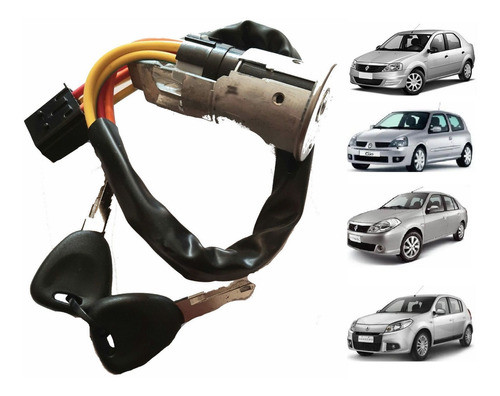 Llave Antirrobo Arranque Contacto Renault Symbol Logan 0