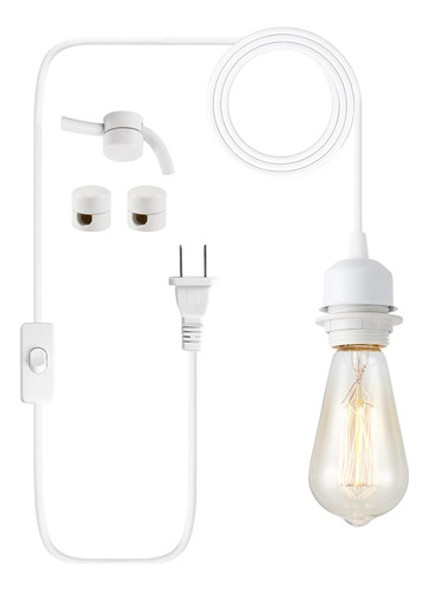 Kit De Luz Colgante Enchufable, Kit De Luz Colgante De 15 Pi 0