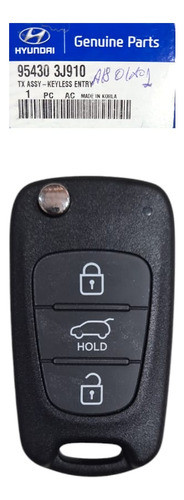 Chave Keyless Hyundai Veracruz 2007 Até 2012 Original 0
