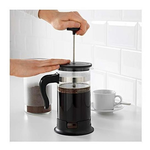 Prensa Francesa, Cafetera Ikea Upphetta , Vidrio, Acero Inox 1