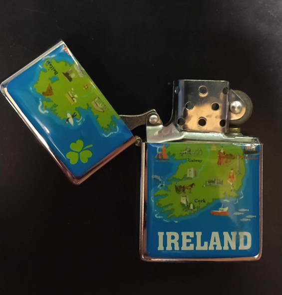 M 12 Antiguo Encendedor A Bencina Marca Ireland 0