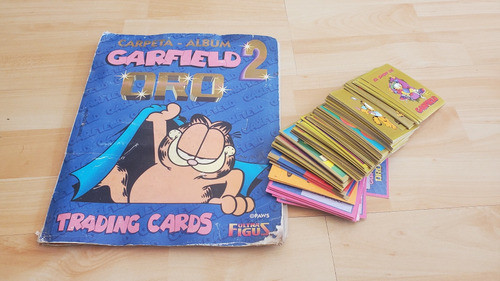 Figuritas Tarjetas Album Garfield Antiguas Coleccion 0