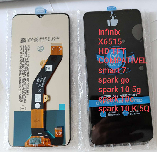 Tela Frontal Display Para Infinix Smart 7 X6515 Ori China 1