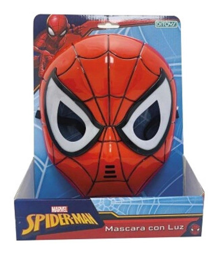 Mascara Spiderman Marvel Con Luz Ditoys Tm1 2488 Ttm 0