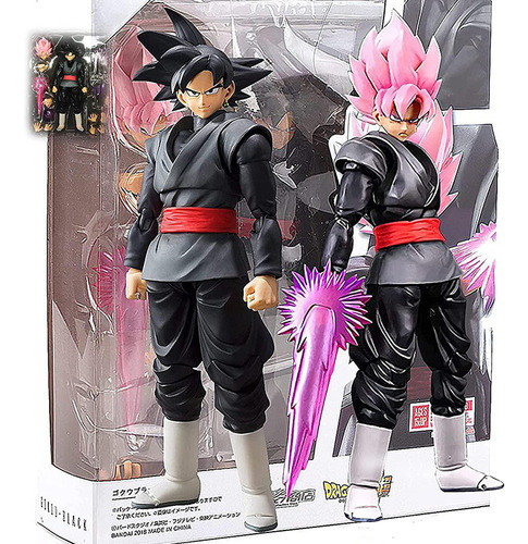 Ss Figura De Ação Anime Dragon Ball Black Goku Zamasu De 14 0