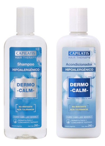 Capilatis Shampoo + Acondicionador Dermo Calm Hipoalergenico 0