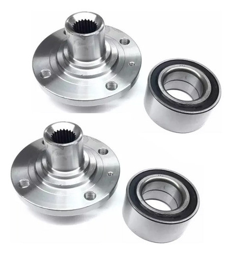 Kit X 2 Maza Delantera+ Ruleman Vw Gol Gacel Senda Todos 0