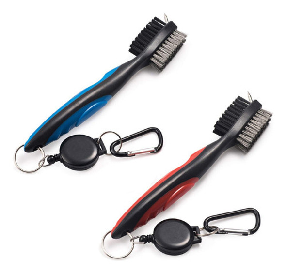 Cepillo Limp Para Palos De Golf Con Cable Retractil, 2 Unid. 0