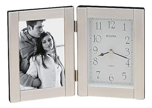 Bulova B1275 Forte Ii Reloj Con Marco De Fotos, Aluminio Cep 0