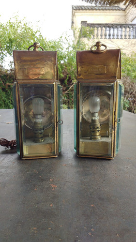 Farol Antiguo De Embarcación 0