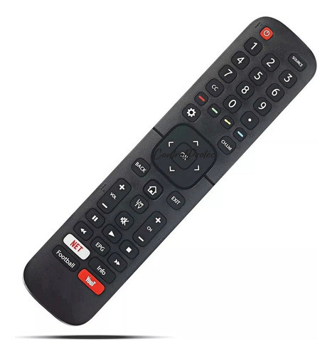 Control Remoto Para En2bj27h Smart Tv Jvc Hisense Noblex 0