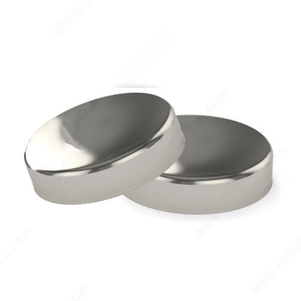 Embellecedor Terminacion De Tornillo Niquelado 16mm (x10u) 0