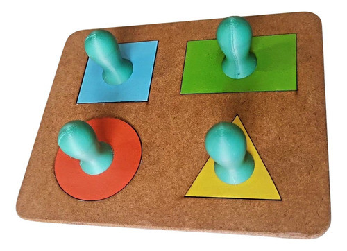 Juguete De Figura De 4 Encastre 0