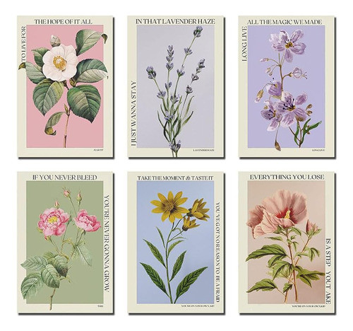 Batwho Póster De Flores August Lavender Haze Long 0