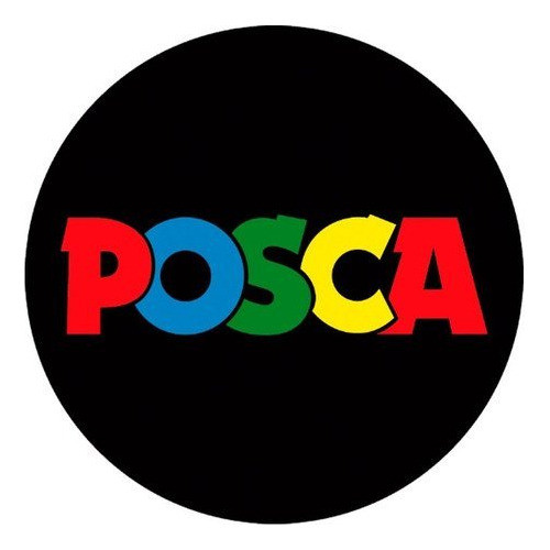 Pasteles Al Oleo Uni-ball Posca Lata X 24 Colores 1