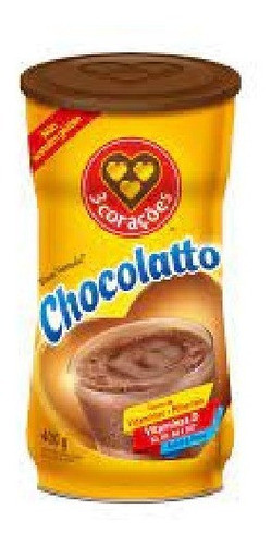 Achocolatado Chocolatto Ferro E Zinco 400gr - Três Corações 1
