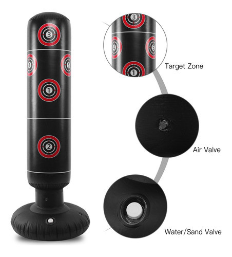 Suporte De Puncionamento Interno De Boxe Post Punching Fitne 1