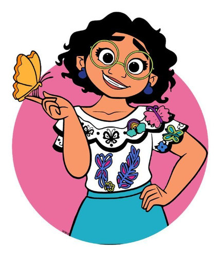 Combo Cumple  10 Niños Maribel Encanto Goma Eva Glitter 0