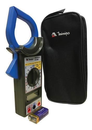 Pinza Amperimétrica Minipa Et3200 1