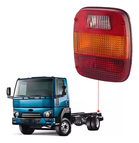 Lente Lanterna Traseira Marmitao Ford Cargo Vw 790s 7110s 71 0