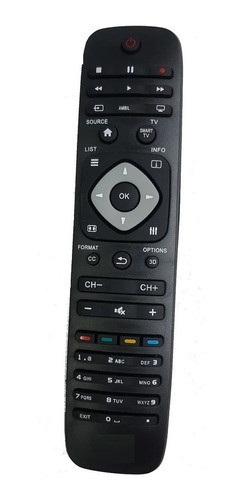 Control Remoto Para Philips Smart Tv 3d  100% Compatible 0