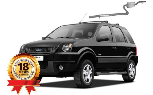 Escape Silenciador Delantero Ecosport 2.0 (03/12) Tubosil 1