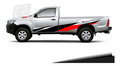 Calco Toyota Hilux Cabina Simple 2005 - 2015 Gazoo Racing 0