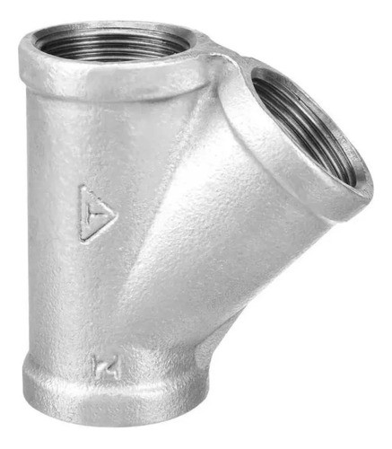 Tê 45 Ferro Galvanizado 3 Polegada Bsp Agua Tupy 0