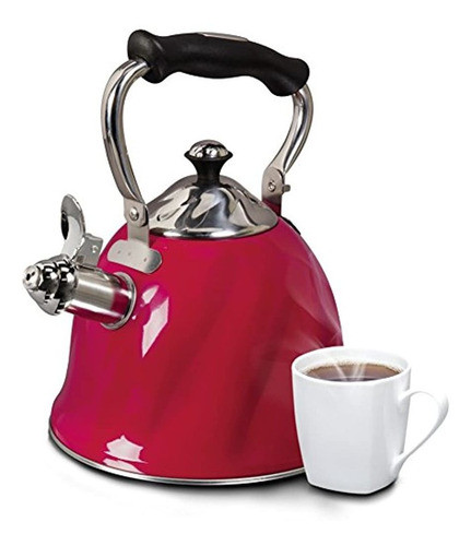 Gibson Alderton De 2,3 Cuartos De Galón. Tetera Whistle, Cua 1