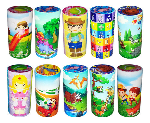 20 Puzzle 3d Rompecabezas 6 Piezas Juguete Souvenir Piñata 0