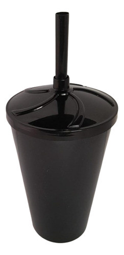 25 Vasos Twister 300 Ml Con Tapa Y Sorbito 1