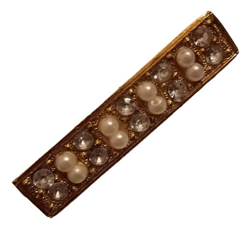 Antiguo Prendedor Broche Metal Dorado Bañado En Oro C°9677le 0